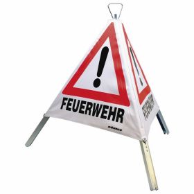 Verkehrsleitkegel faltbar, 700 mm hoch, Bezugsmaterial Nylon - Scheureder  PROTECT YOU, TO RESCUE!